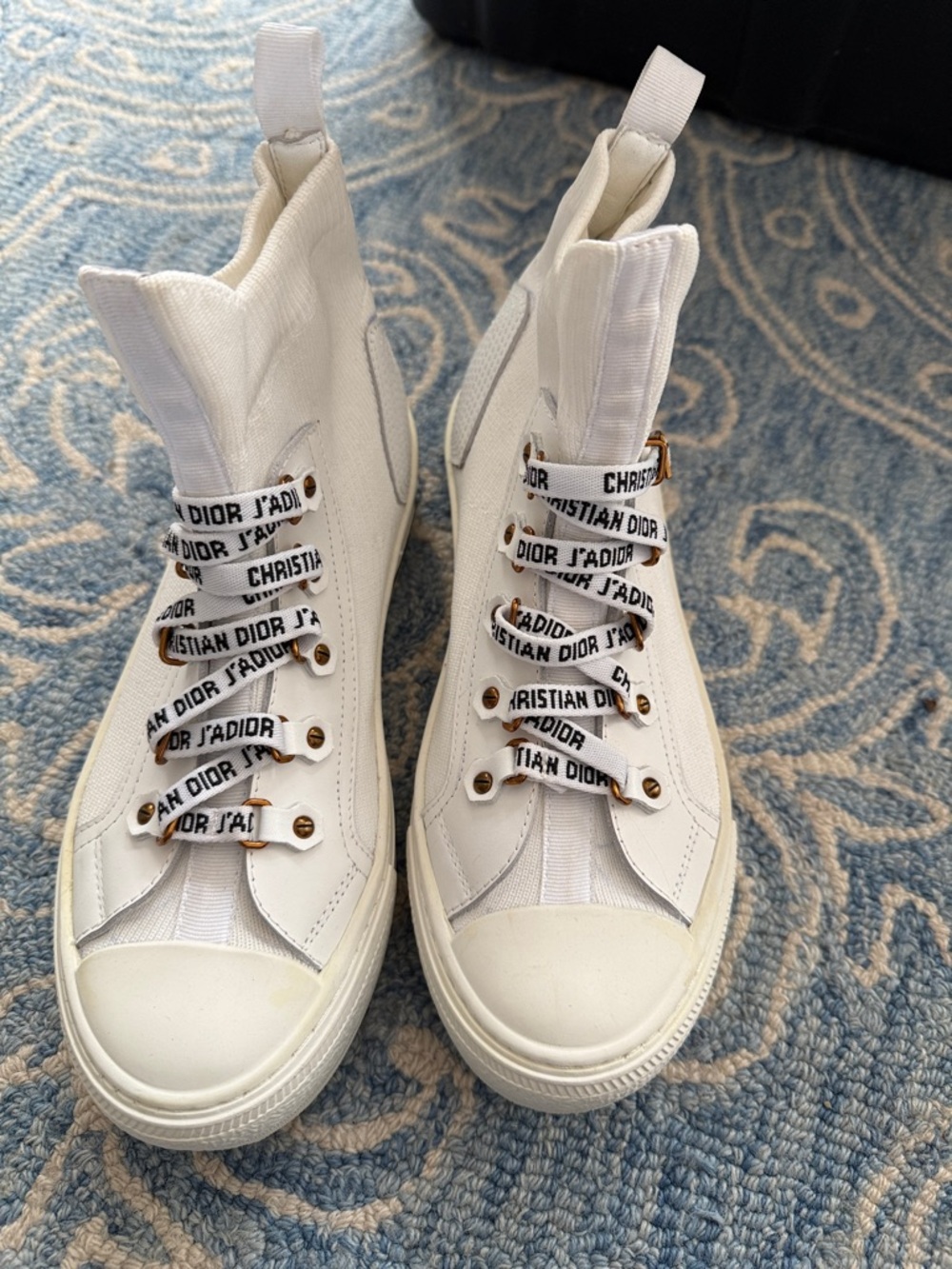 Christian Dior high tops sz 36
